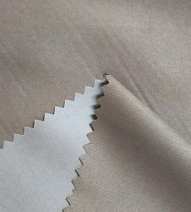 Popular selling 100% polyester  Cotton Twill PVC Woven Fabric for clothing