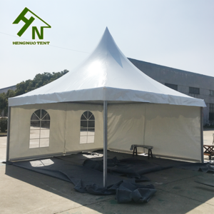 Movable 3x3 4x4 5x5 10x10 Outdoor Canvas Hexagon Gazebo Pagoda Tent With Waterproof Fabric