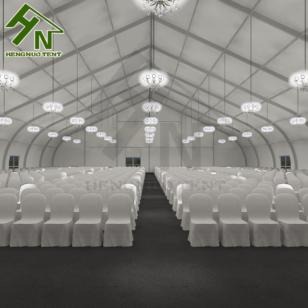 3000 Seat Event Tent with Arched Roof /30x100m Giant Huge Tent Hall Outdoor Exhibiiton Show Event Marquee for Sale