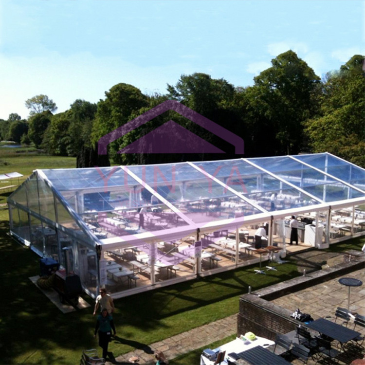 Best Price Transparent 10x30 Wedding Party Marquee Tent For 100 to 200 People Outdoor Event