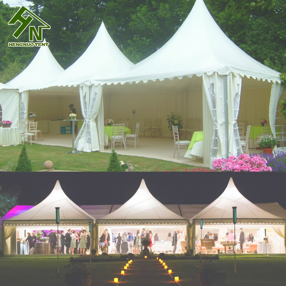 100 seater 10x10ft 20x20 Outdoor Event High Peak Bamboo Gazebo Beach Arabic Tent Kuwait