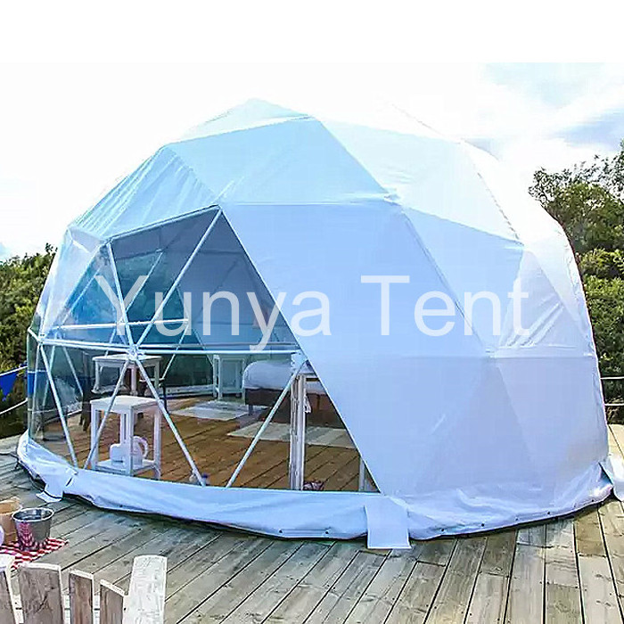 Wholesale Outdoor Luxury Hotel Geodesic Dome Tent For Camping