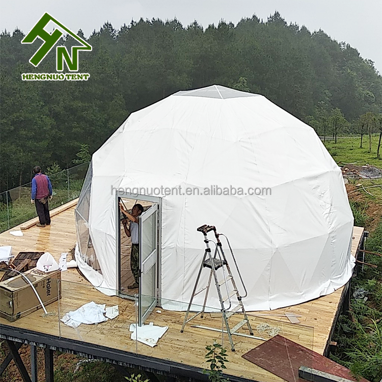 Instant Pop Up Gazebo Transparent circular tent Igloo Dome Party Outdoor Camping Tents