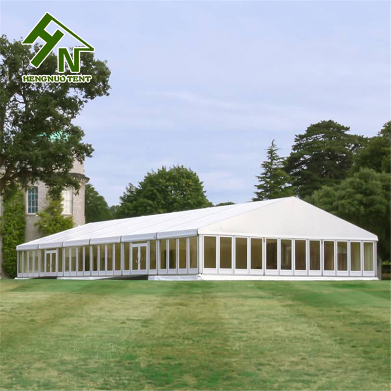 Best price Flame Retardant Outdoor Heavy Duty 20x40 Wedding Party Tent Canopy with Glass Wall