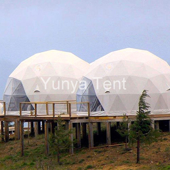 Wholesale Outdoor Luxury Hotel Geodesic Dome Tent For Camping