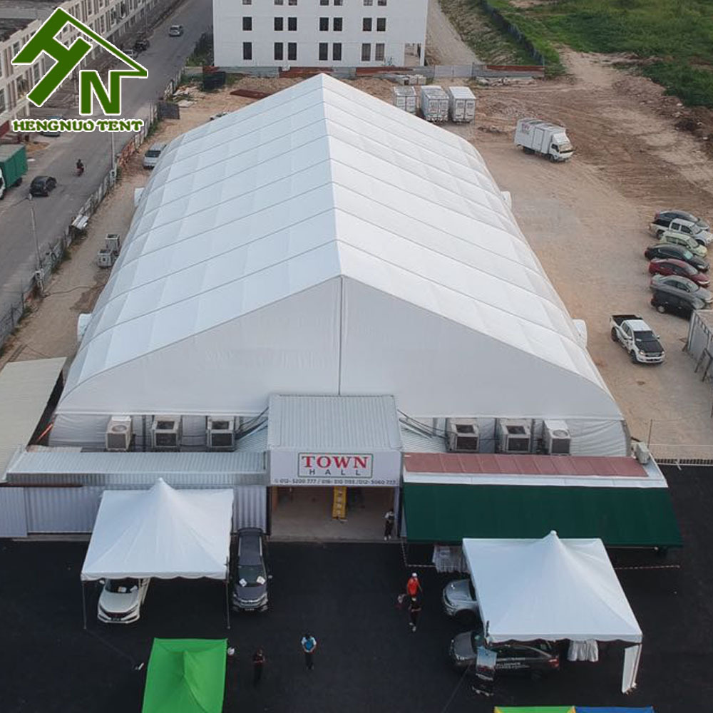 3000 Seat Event Tent with Arched Roof /30x100m Giant Huge Tent Hall Outdoor Exhibiiton Show Event Marquee for Sale