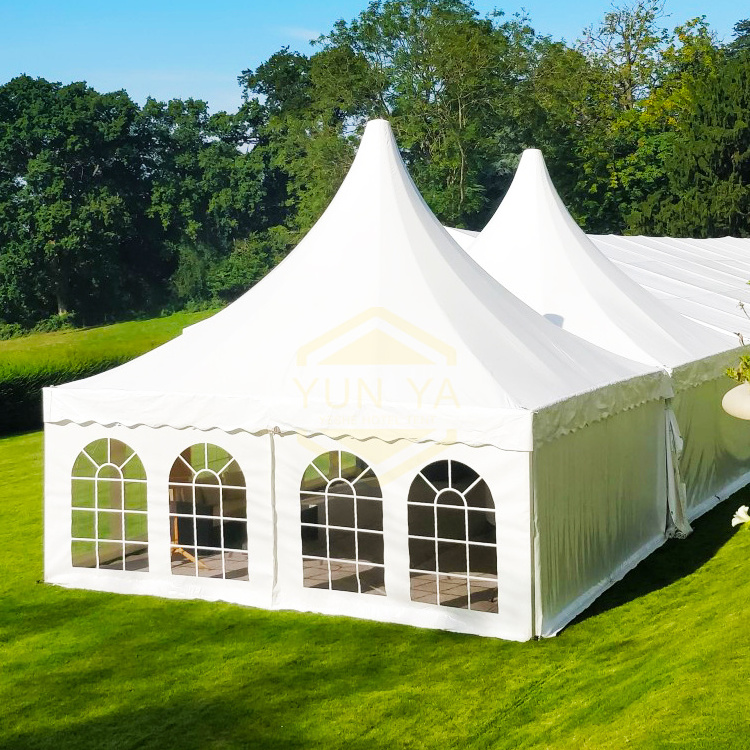 Aluminium Frame Outdoor Pagoda Event Tent Backyard Party Wedding Marquee Tent  For Sale