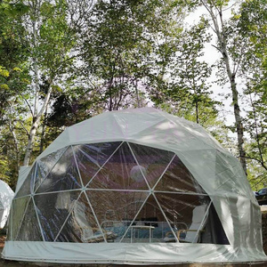 Best Seller Bell Shape Outdoor Camping Dome House Resort Glamping Dome Tent for 3-6 People