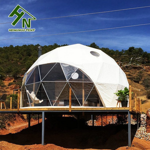 Luxury Colorful Wild Forest Safari Outdoor Camping Tent Resort Glamping Dome Tenda For Sale