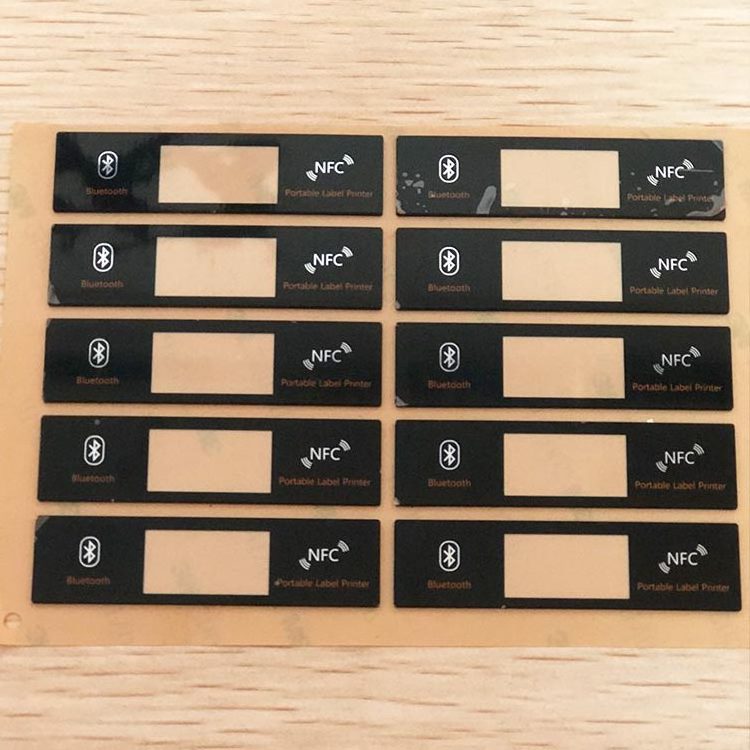 Wholesale Price Panel Sticker Button LED Membrane Switch Graphic Overlay Custom Printing