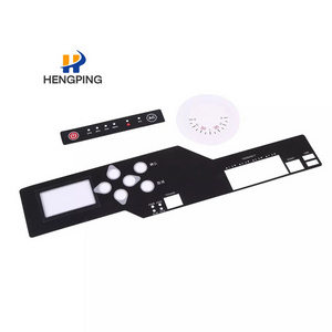 Wholesale Price Panel Sticker Button LED Membrane Switch Graphic Overlay Custom Printing