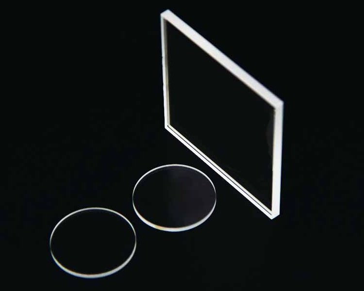 optical glass square windows shaped sapphire windows