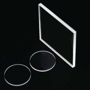 optical glass square windows shaped sapphire windows