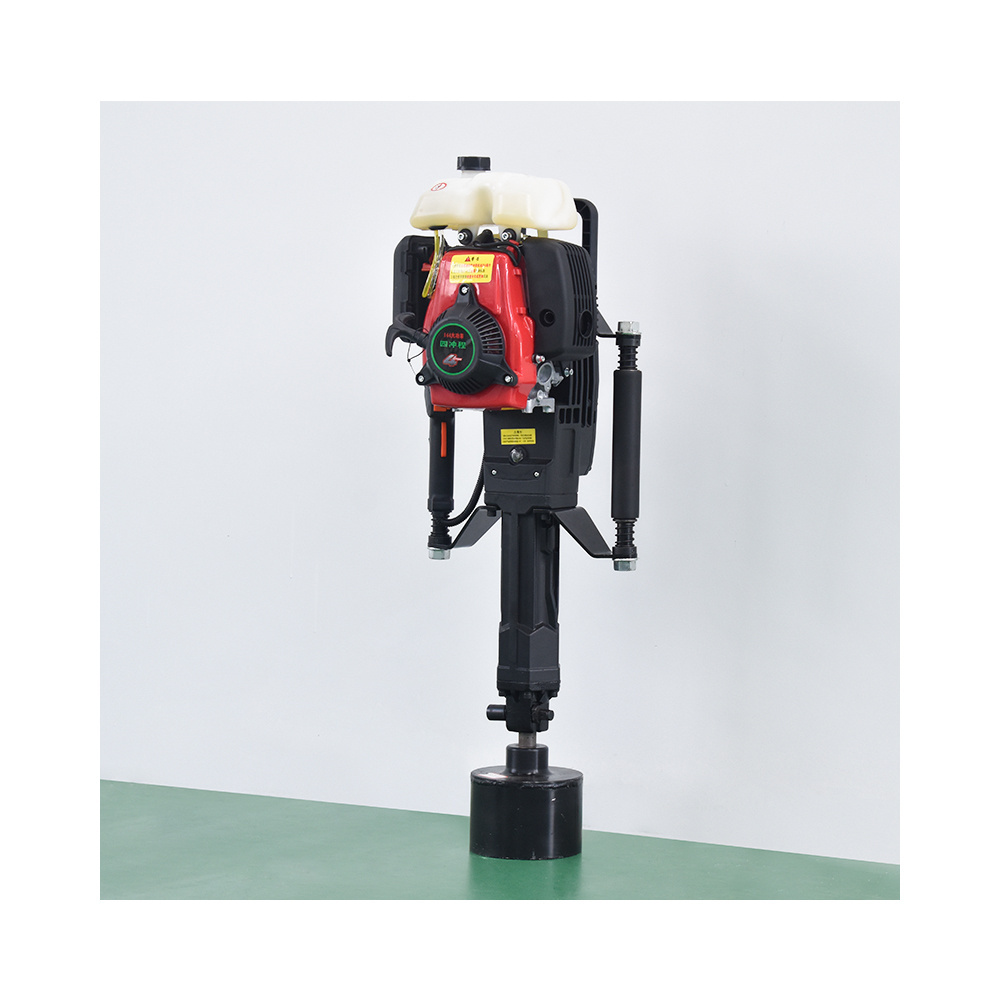 Portable 4-Stroke Gas Powered Pile Driver Low Noise and Hand post driver driver for printer sp-pos88v