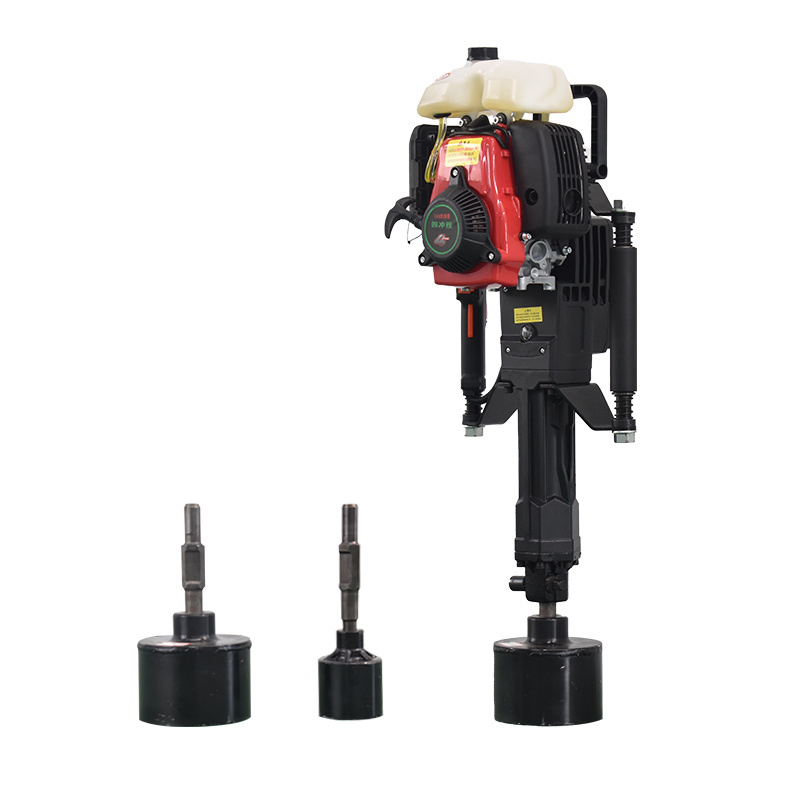 outlet Portable Pile Driver Low Noise and Hand post driver Vibration Petrol Post Driver  for Efficient Driving