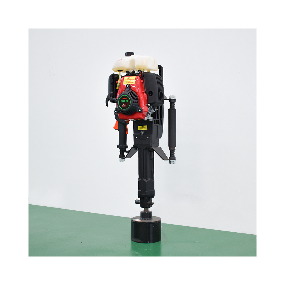 Portable extractor mounted  Pile Driver Low Noise and Hand post driver Vibration Petrol Post Driver  for Efficient Driving