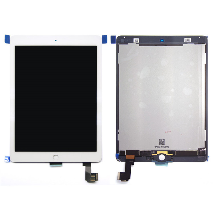 For iPad Air 2 6th A1566 A1567 Touch Screen Glass Digitizer Replacement White HQ