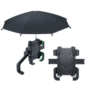 Waterproof Sun Shade Small Umbrella Phone Stand Motorcycle Battery Car Bike Navigation Phone Holder