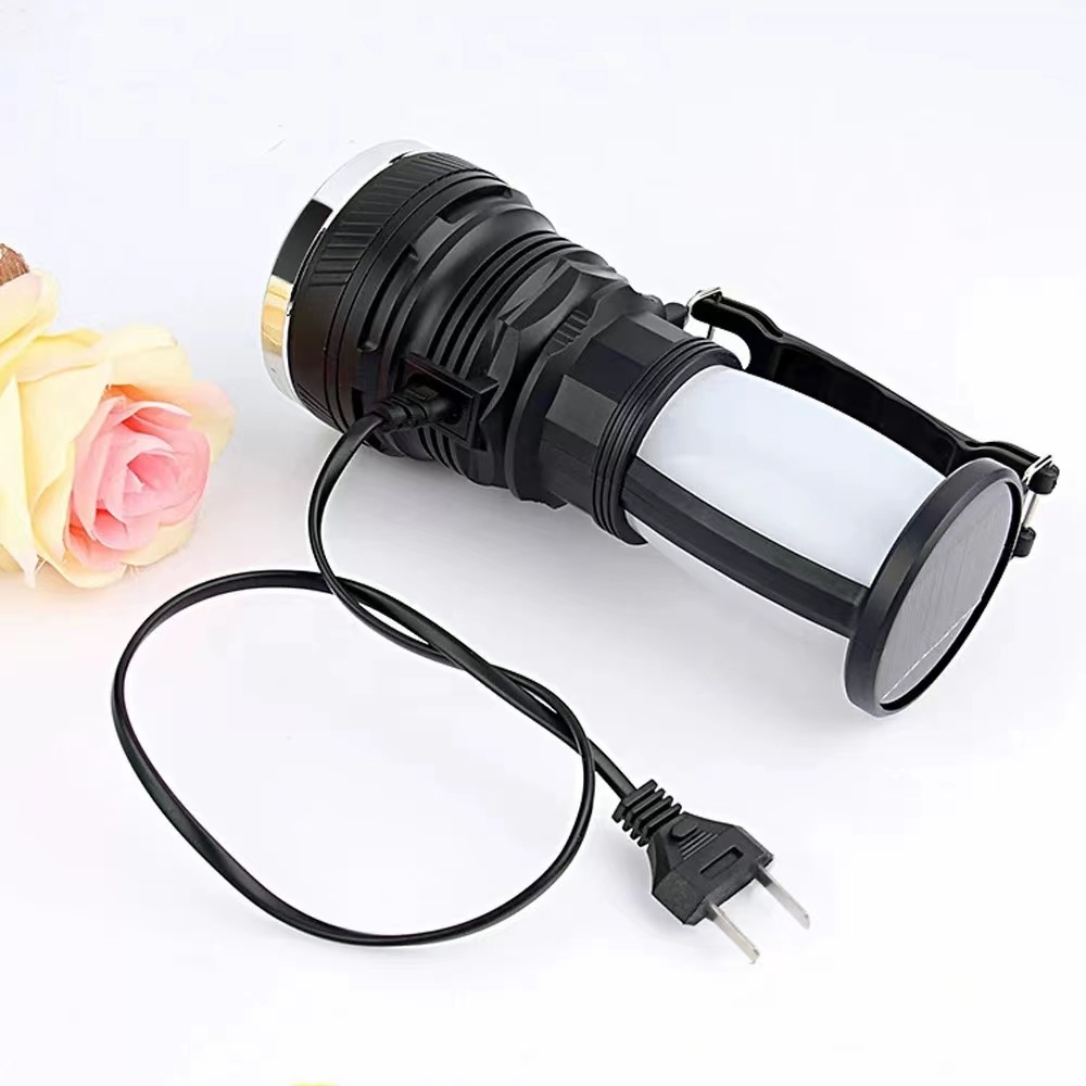 Multi- Purpose Camping Tent Light LED Solar Light Power Rechargeable Battery Torch LED Flashlight Waterproof Tent Light