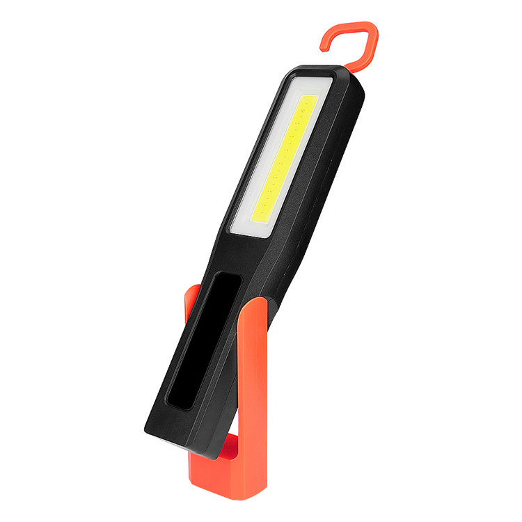 Portable Spotlight Working Light Rechargeable LED COB Camping Work Inspection Light Lamp Hand Hook Clip Torch