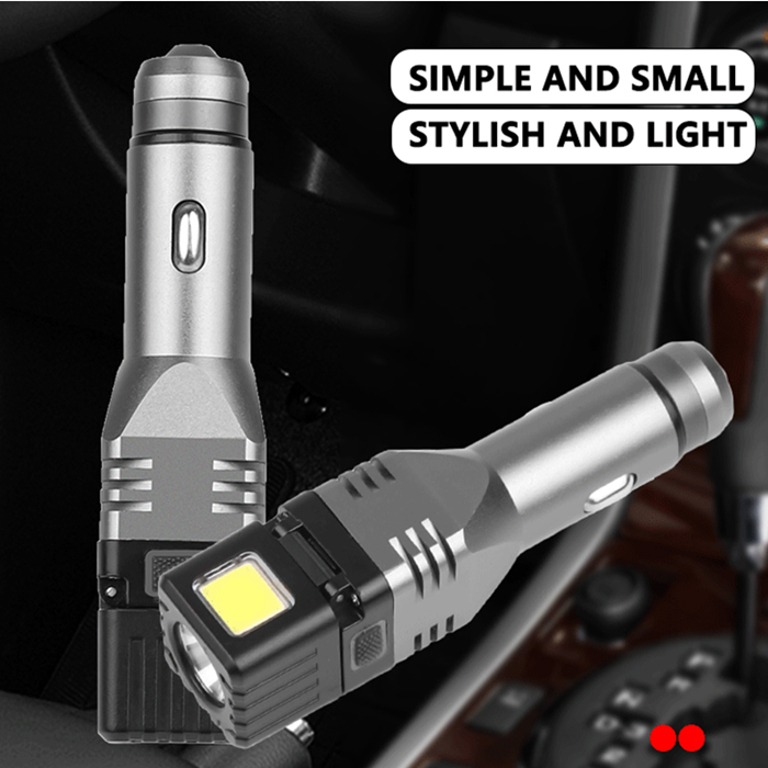 2020 new USB charging COB LED Flashlight car charging multi-purpose flashlight built-in battery tactical flashlight