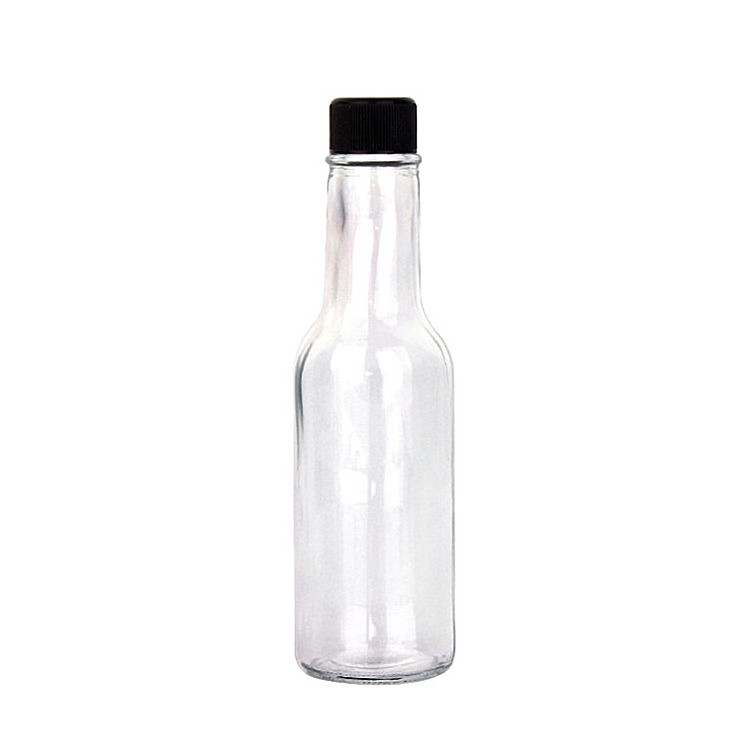 Empty 150ml Hot Sauce Chilli Glass Bottle for Salad Dressing