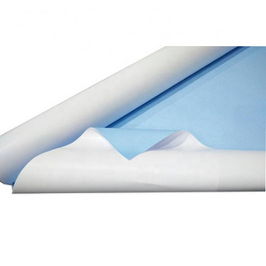 High quality 120G 1.27m 1.52m width blue back paper for poster photo/ Eco solvent blue back paper for inkjet printing