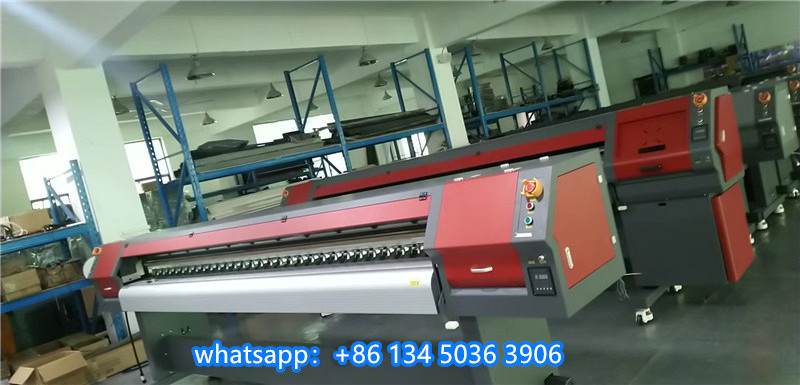 2022 Guangzhou factory price 3.2m large format 512i solvent printer for flex banner car sticker vinyl tarpaulin printing machine