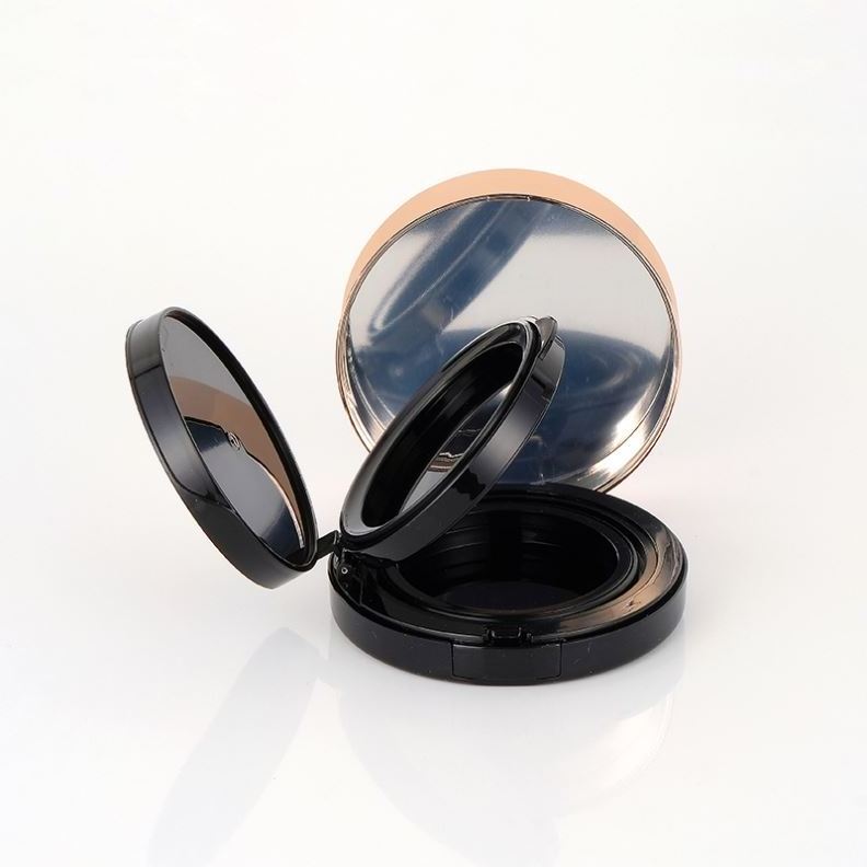 Double layer BB Cushion Foundation Case round  Cushion Container Compact Box for BB Cream cushion refill case