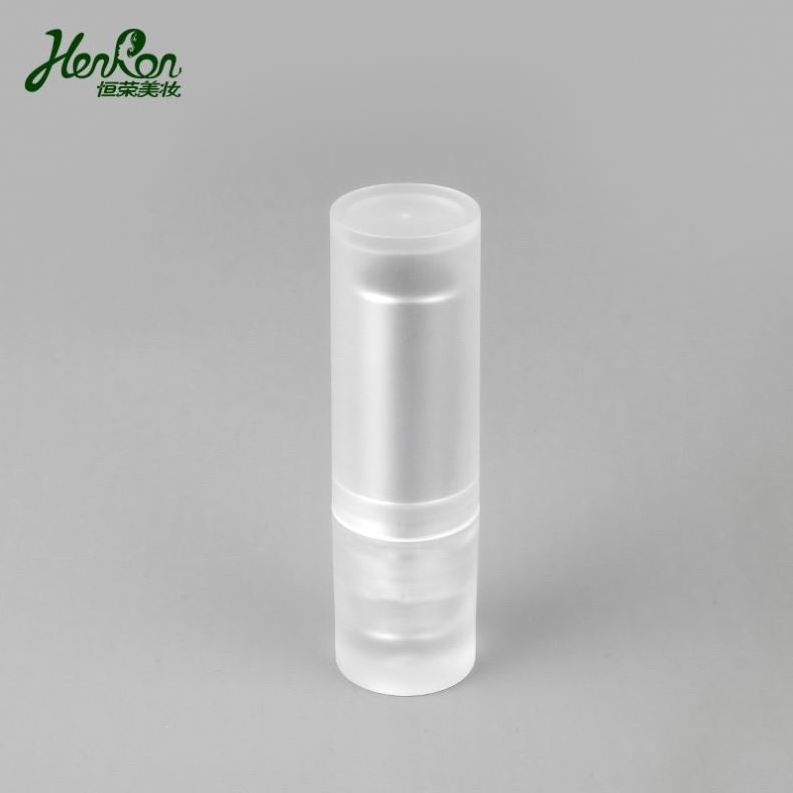 4.3g In stock ready to ship empty Matte round frosted lipstick tube empty lip stick tubes empty lip stick tube with pink bow tie