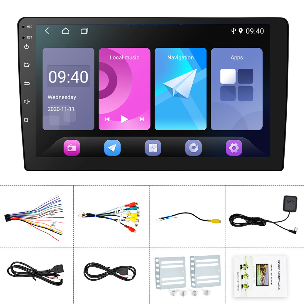 9 Inch Car stereo android Radio Car Mp5 Player 2 Din Touch Screen With Rear Review Camera Remote Control Car Dvd Player