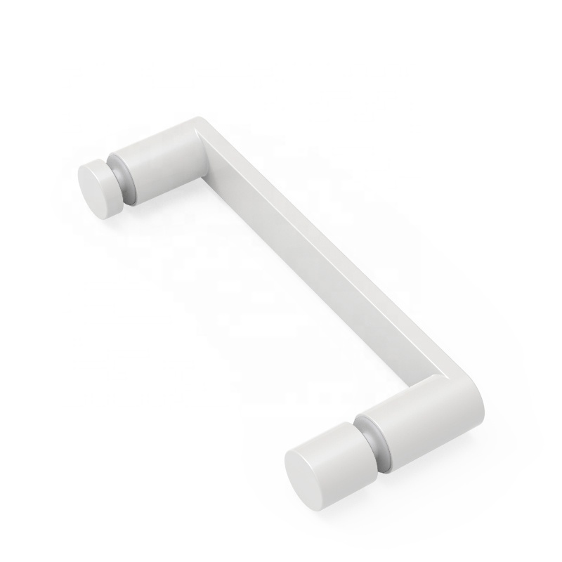 Shower glass door pull handle 14.5cm 200mm 380mm center 6