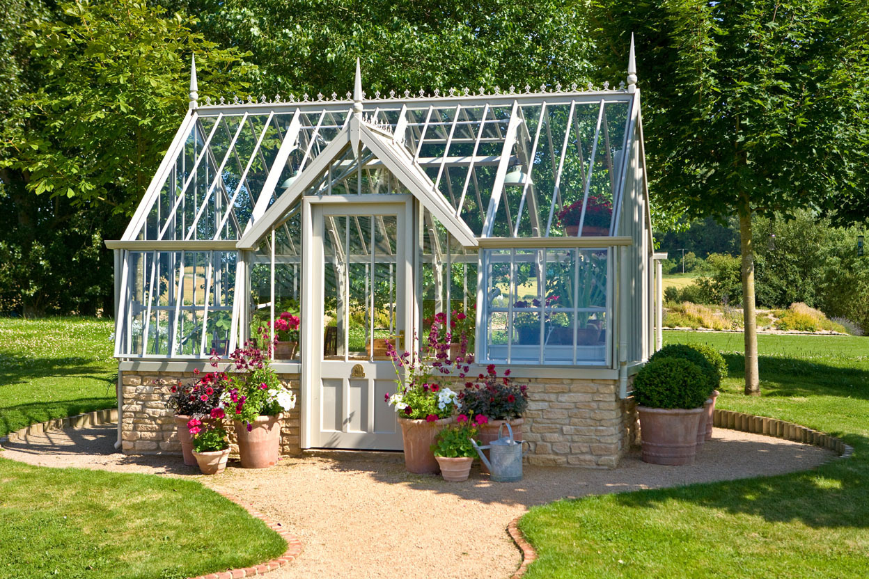 Garden glass house outdoor Sun room glass gazebo greenhouse