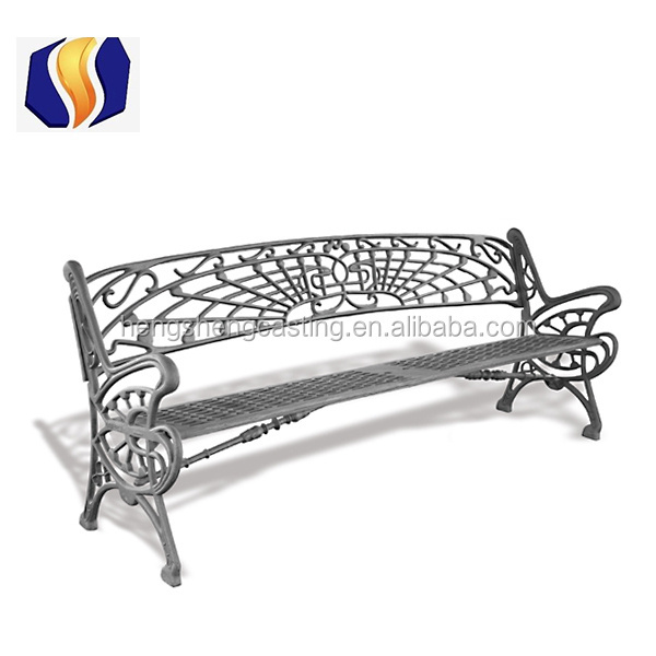 outdoor funiture metal park tree benches