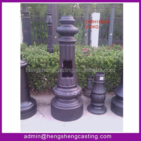 New Design Decorative Cast Aluminum Street Light Pole Base