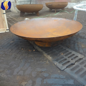 new design hot sale outdoor steel fire pit D100cm wholesale