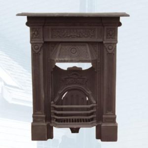 Factory direct selling cast iron wood burning stove with oven ,antique wood burning stove