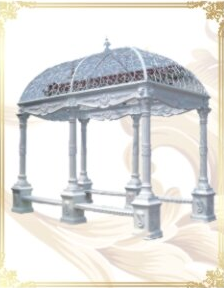 metal decorative wrought iron gazebo