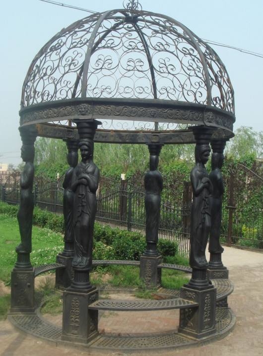 metal decorative wrought iron gazebo