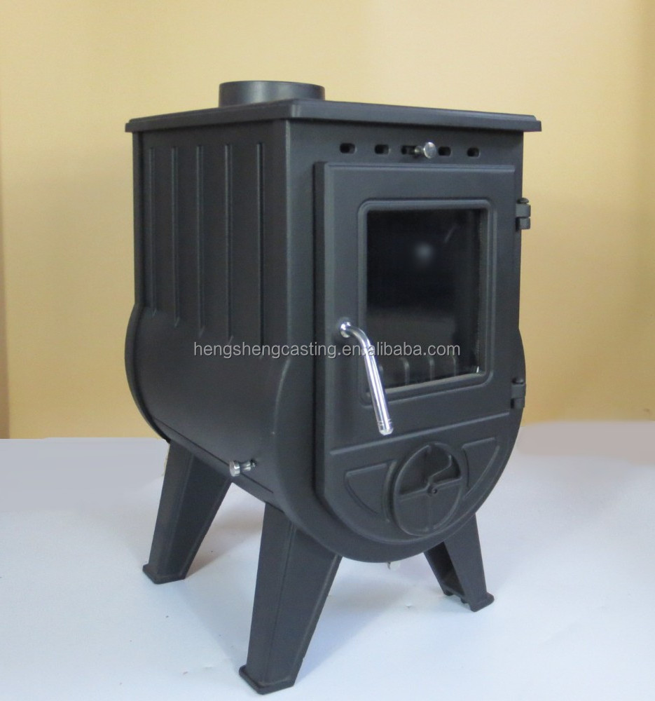 Cast Iron Glass Door Wood Burning Stove /Parts/ heating area 90-300sqm