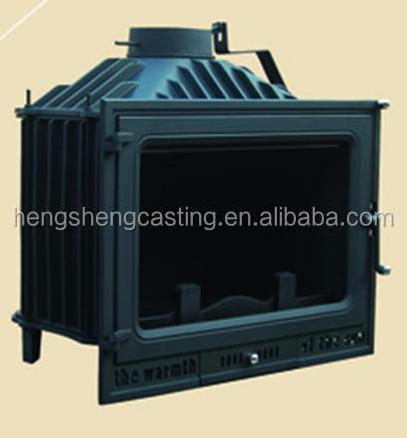 Botou hengsheng high quality europe market cast iron wood burning stove for sale / insert wood burning stove HS-X9