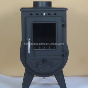 Cast Iron Glass Door Wood Burning Stove /Parts/ heating area 90-300sqm