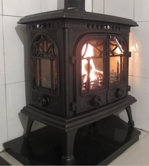 15KW Hot Sale Excellent Manufacture Supplied Cast Iron Wood Burning Stove for Sale / Insert cast iron wood burning stove HS-X9