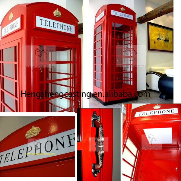 The Red K6 Telephone Box antique red telephone booth