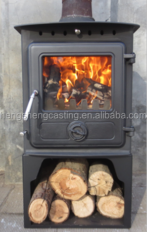 12KW China supplier cast iron wood burning stove HS-STOVE-X12L