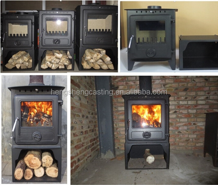 12KW China supplier cast iron wood burning stove HS-STOVE-X12L