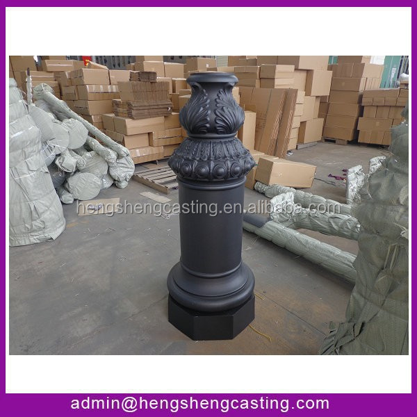 New Design Decorative Cast Aluminum Street Light Pole Base