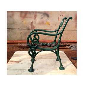 Metal Material Outdoor Furniture Benches Cast Iron garden Benches Leg