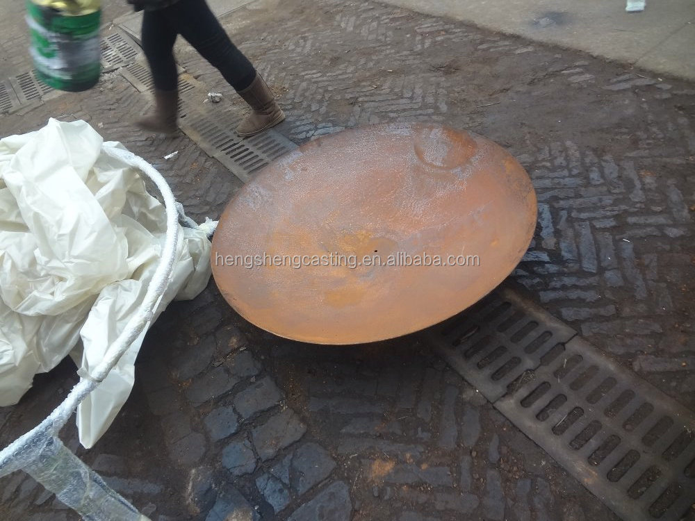 new design hot sale outdoor steel fire pit D100cm wholesale