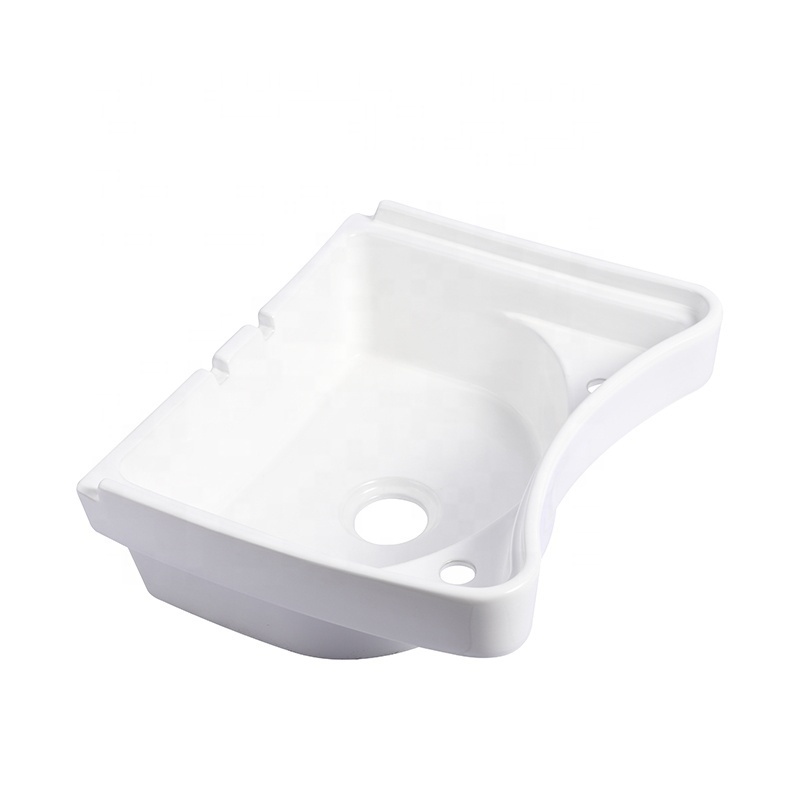 hot sale Barber Shop White And Black Hair Portable Ceramic Shampoo Bowl Basin Sink For Shampoo Bed